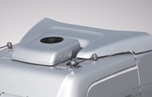 Visera y deflector de techo