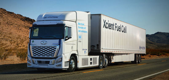 Fuel Cell Electric : Hyundai Motor’s XCIENT FCEV Heavy-Duty Trucks