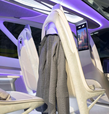 UAM Vehicle Cabin Concept Interior Images
