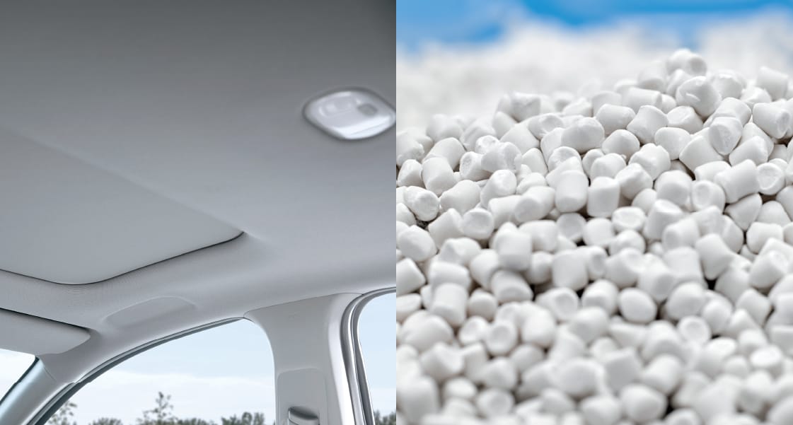 BIO-PET yarn headlining