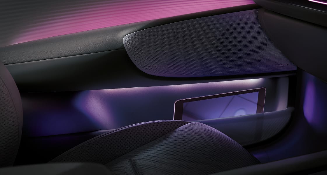 Transparent Materials / In-car Storage