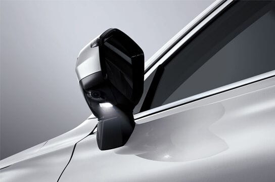 ไฟส่องสว่างใต้กระจกมองด้านข้าง​