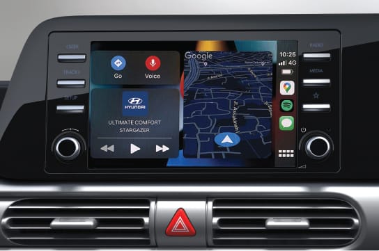 หน้าจอเครื่องเสียงระบบสัมผัสขนาด 8 นิ้ว รองรับสมาร์ทโฟน