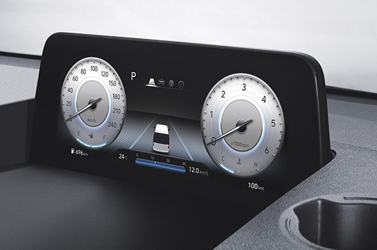 10.25” Full LCD Cluster