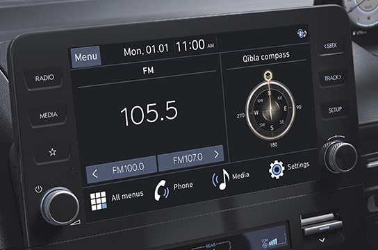 8-inch Display audio