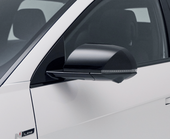 Aerodynamic side mirrors