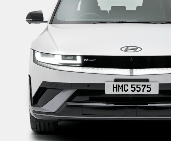 Sporty front bumper