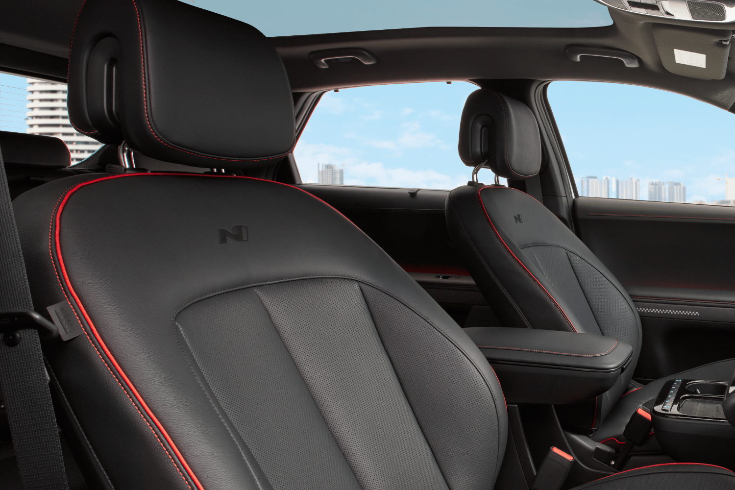 N Line Leather seats
