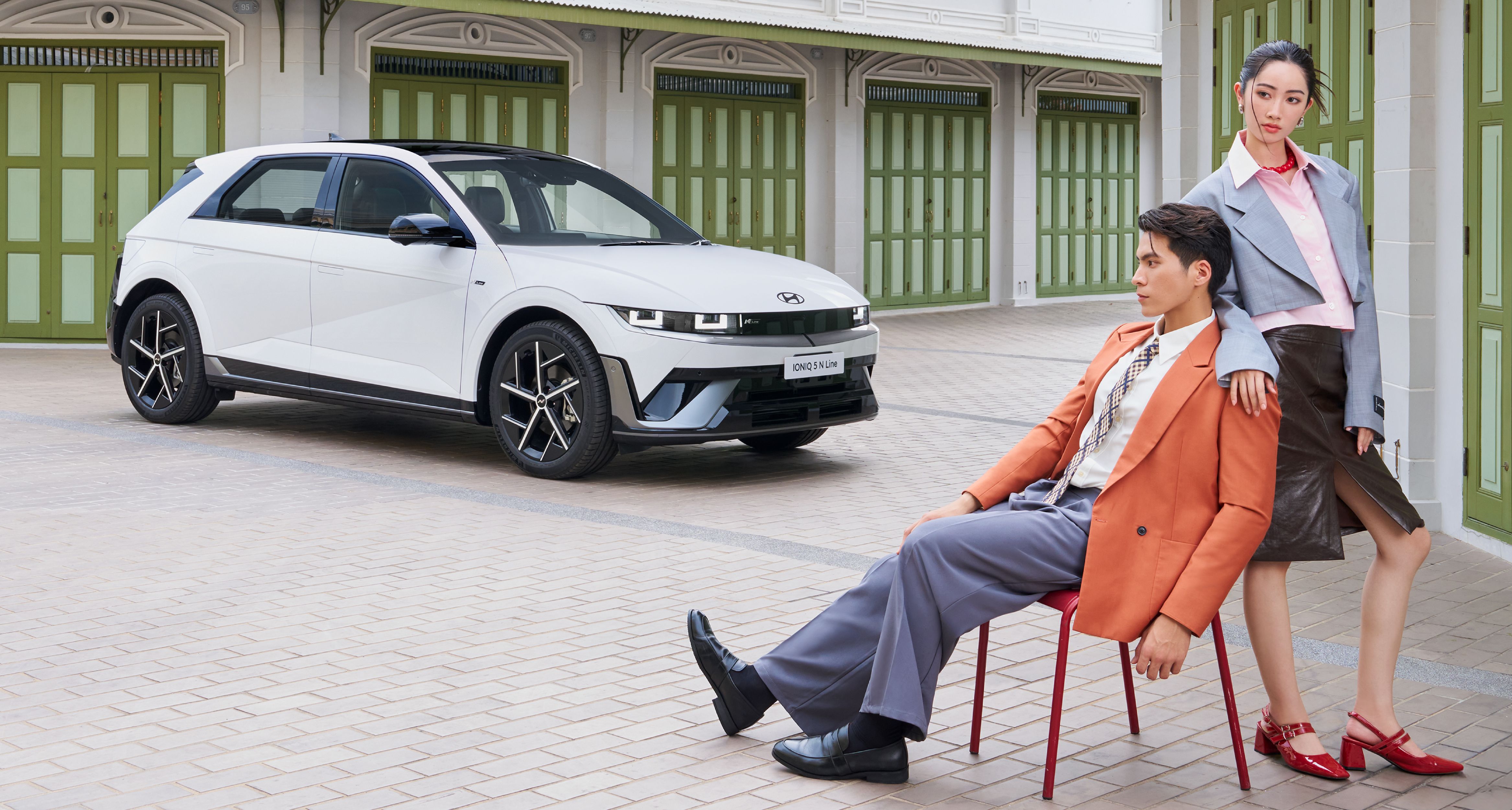 The new 2026 IONIQ 5 N Line new colors
