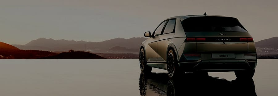 IONIQ 5 rear view