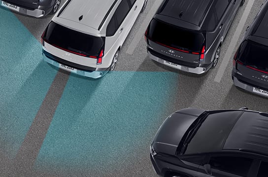 Rear Cross-Traffic Collision-Avoidance Assist (RCCA)