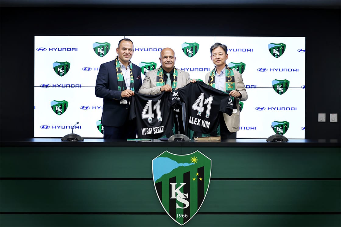 Hyundai Motor Türkiye’den Kocaelispor’a Sponsorluk Desteği.