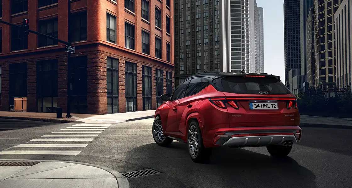 Parametric taillights and sporty exhaust