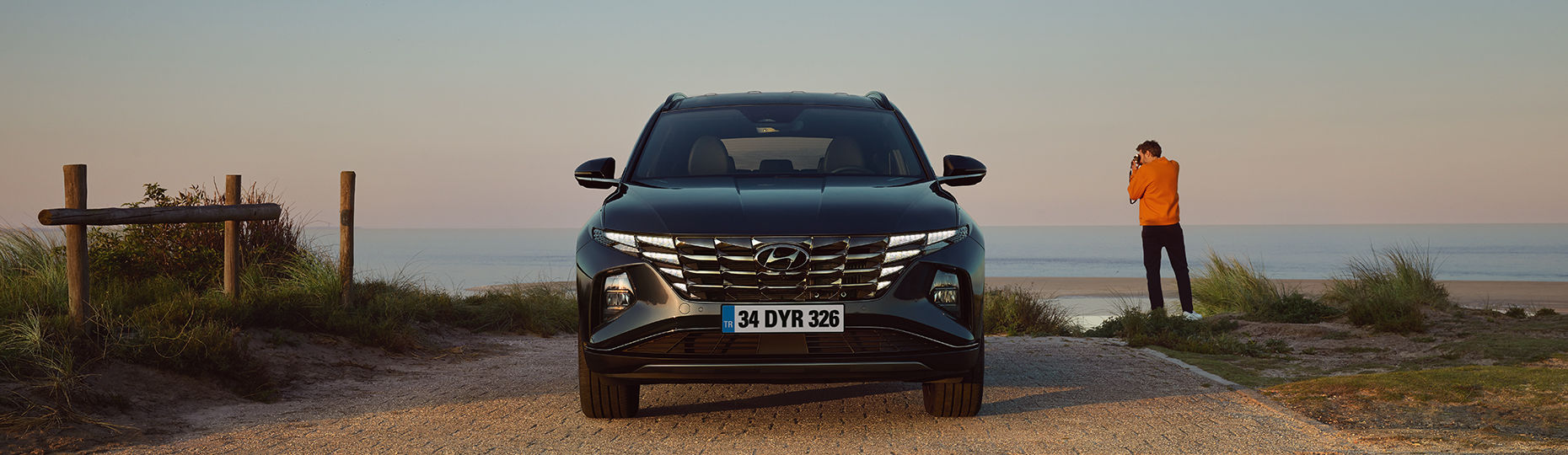 The all-new TUCSON highlights key visual