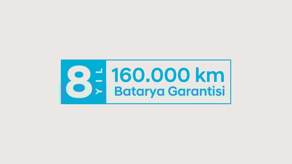 8 yıl batarya garantisi