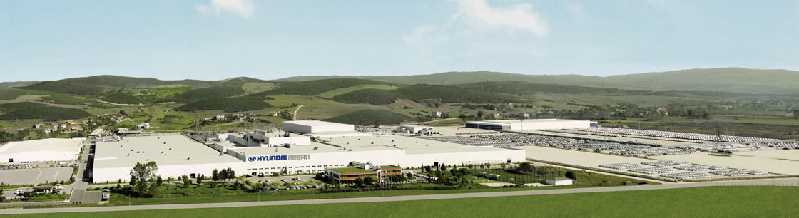 Hyundai manufacturing plant in Turkey