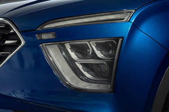 NEW CRETA Headlamps