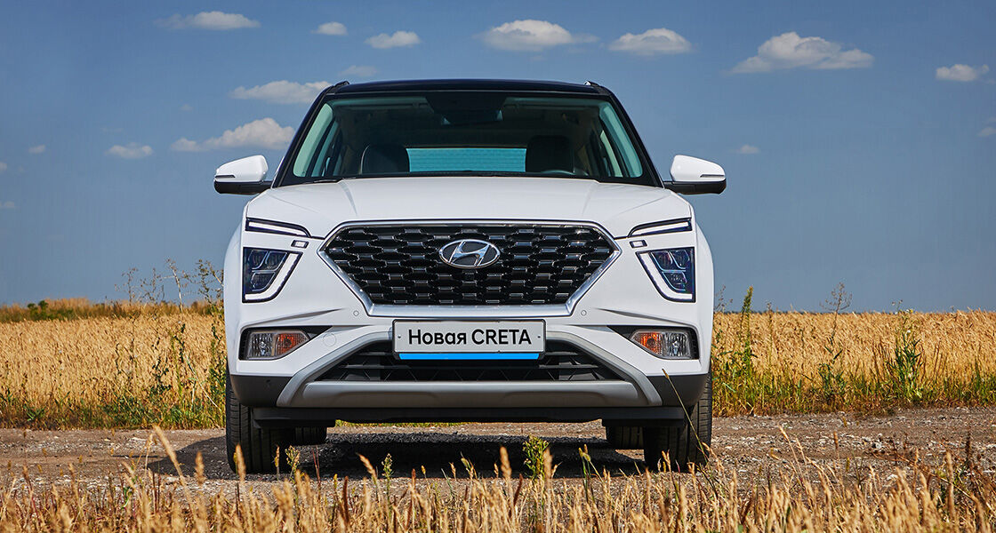 NEW CRETA front view