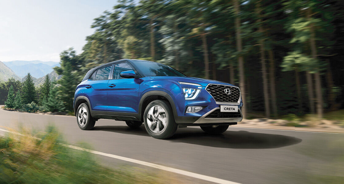 NEW CRETA side view