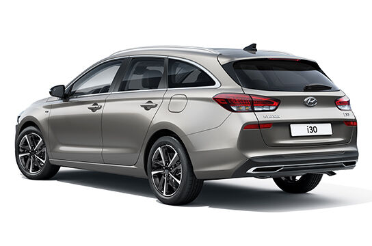 Sharper bumper design.
