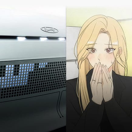 (μΌμͺ½) μ₯λκΈ° λμΉλ Mr. Pixκ° νλμλμ°¨ 'Concept THREE' λ΄λΆμ λ±μ₯νλ€. (μ€λ₯Έμͺ½) νλ μΉν° μ€ν 리μ 첫 μ£ΌμΈκ³΅ μ€ ν λͺ
μΈ μμΈ(Ah-In)μ΄λ€.