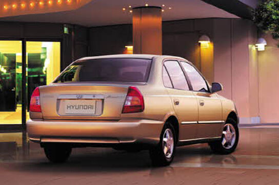 Hyundai clearance accent 1990