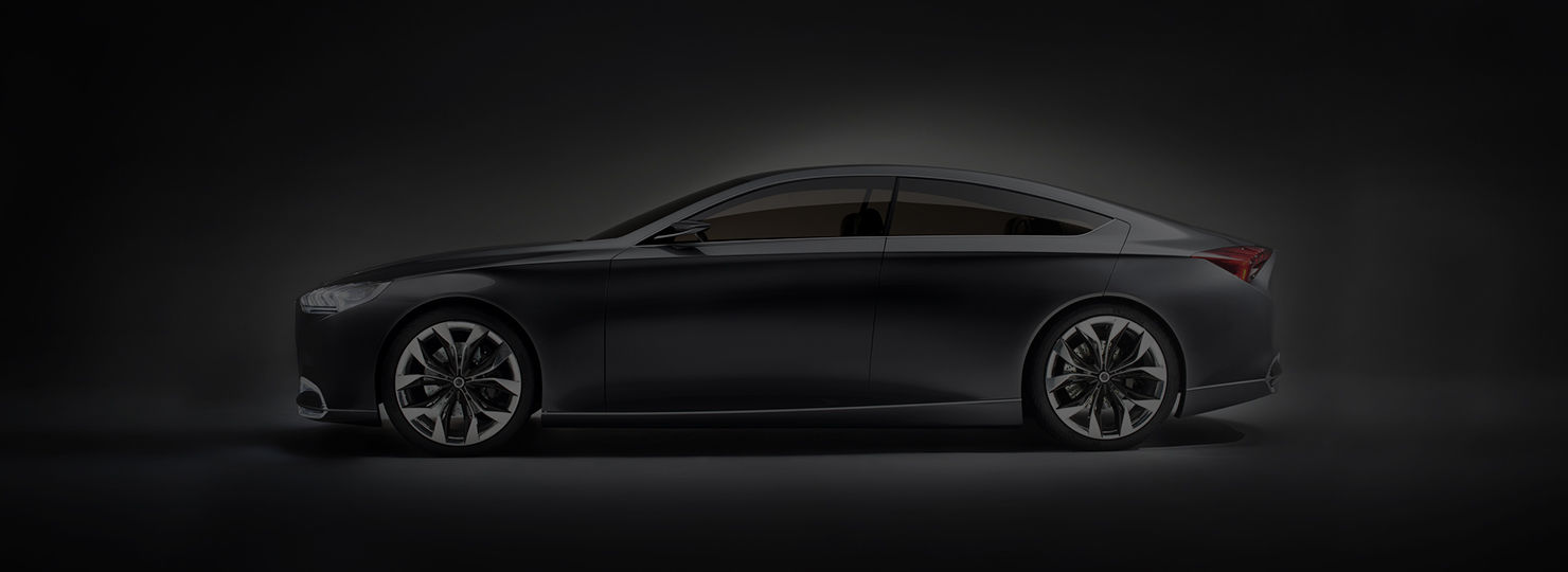 Side view of HCD-14 Genesis concept car