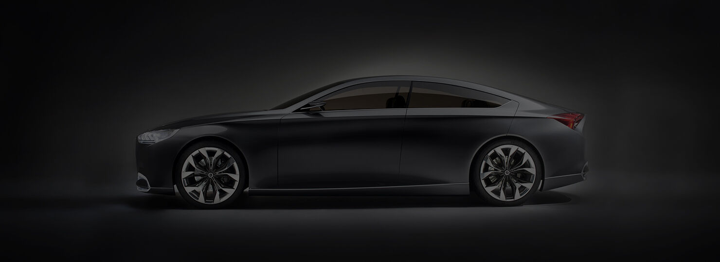 Side view of HCD-14 Genesis concept car