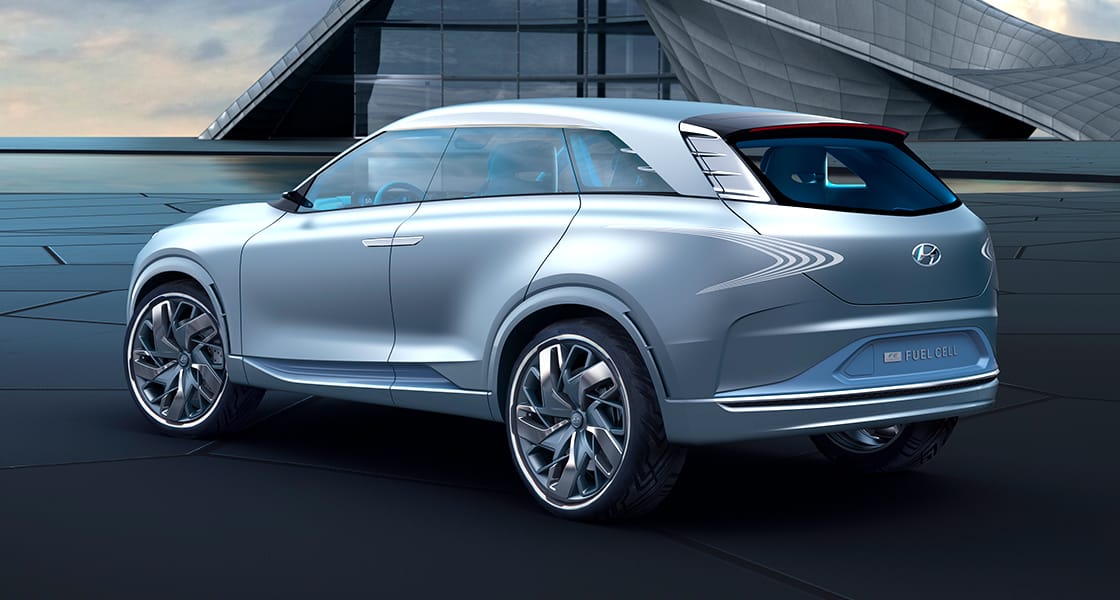2017 FE Fuel Cell Concept Car Design Hyundai Worldwide