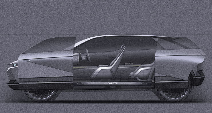 2019 concept car 45 door open