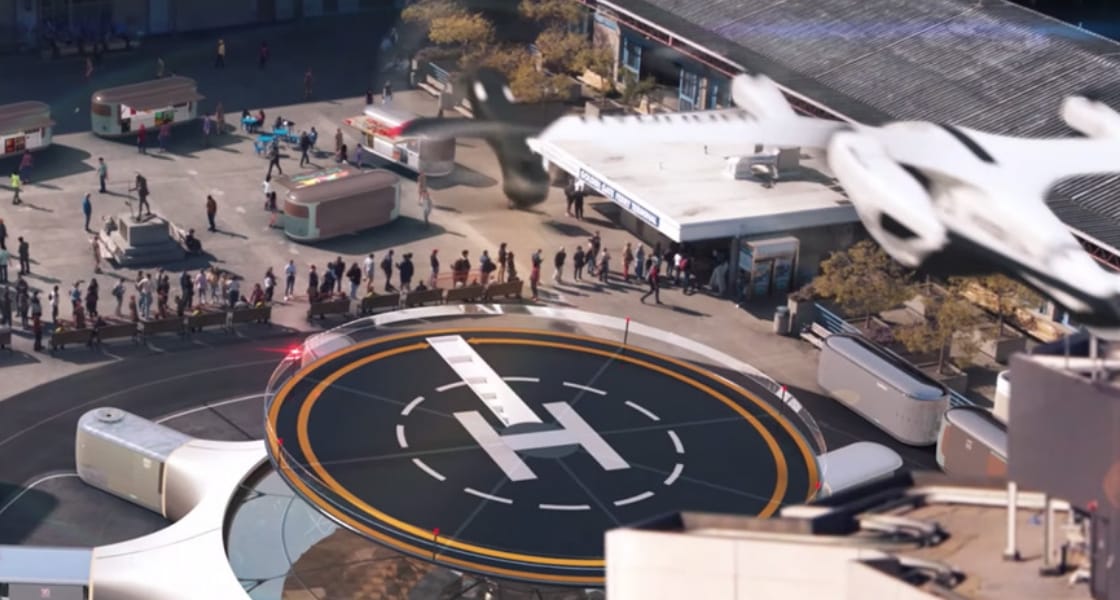 Urban air taxis by 2023