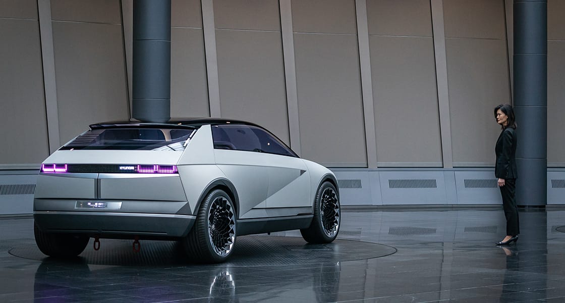 45 rear right side view