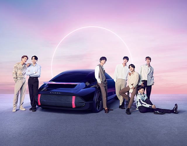 BTS HYUNDAI ソクジン In Charge with 방탄소년단