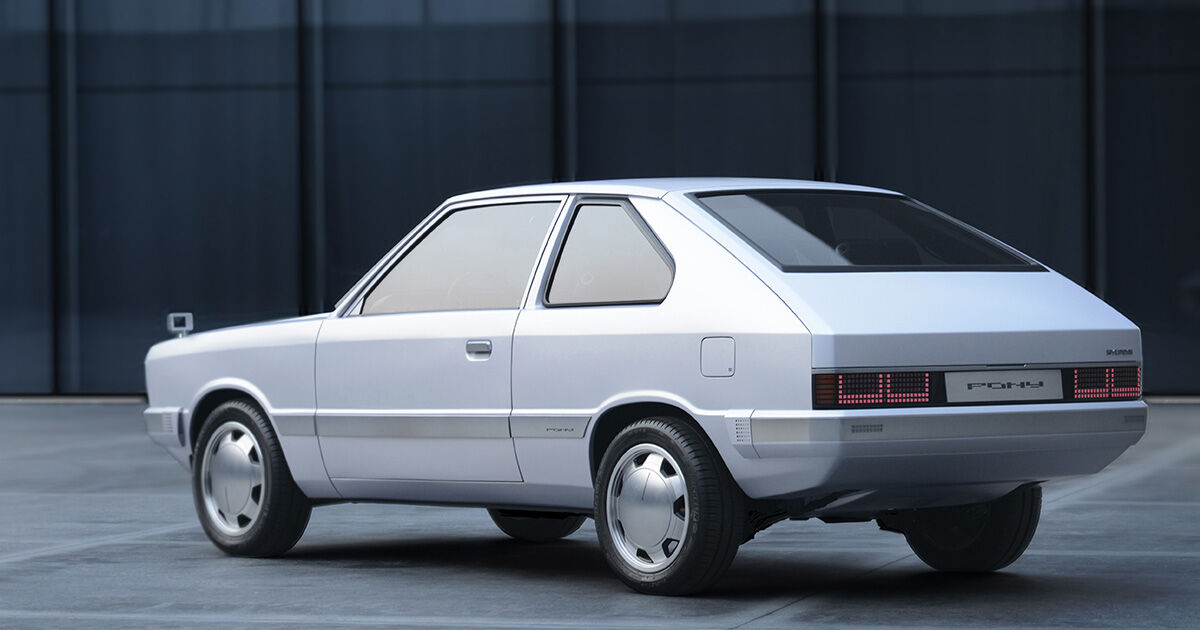 Hyundai pony new arrivals electric