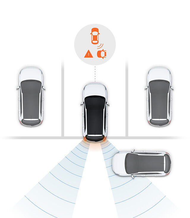 Rear Cross Traffic Alert (RCTA) image