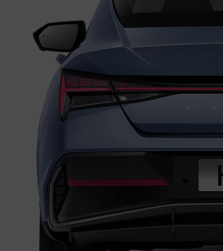 ELANTRA rear design