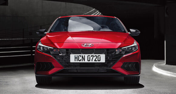 ELANTRA N line front view