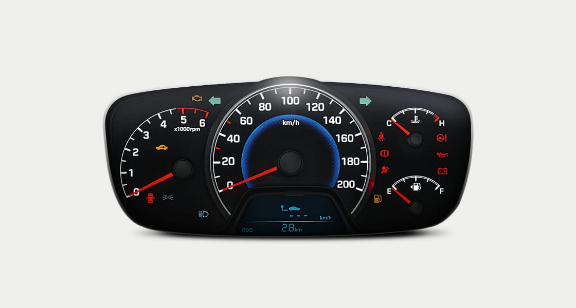 The supervision instrument cluster