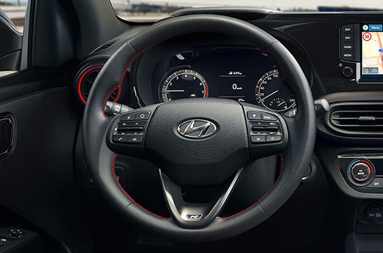 Leather N Line steering wheel