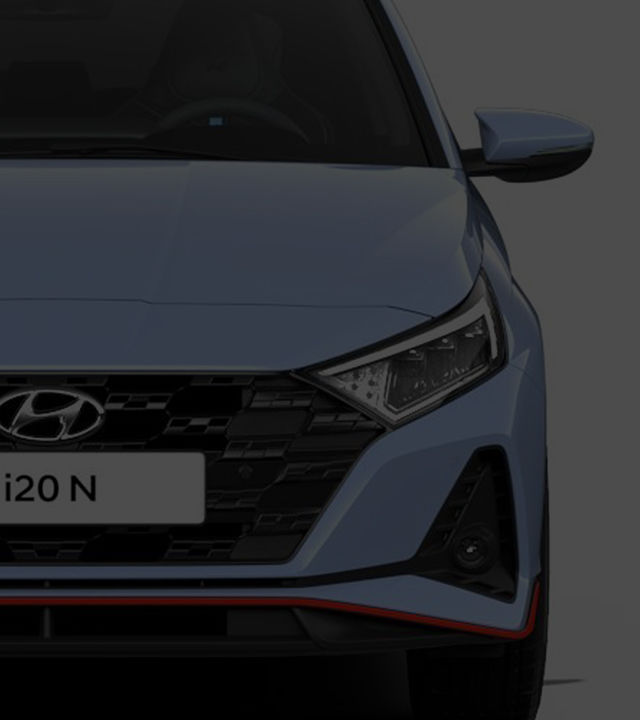 i20 N Exterior design from front close-up view