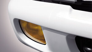 image of focused on fog lamps