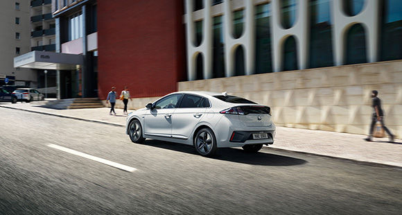 IONIQ hybrid driving freedom with no compromises.