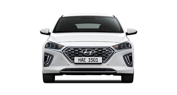 IONIQ plug-in hybrid front view