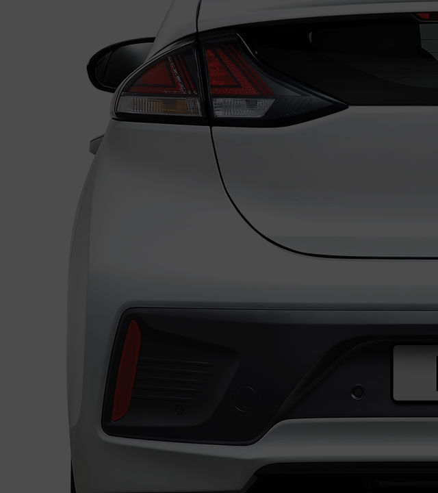 IONIQ plug-in hybrid exterior rear design