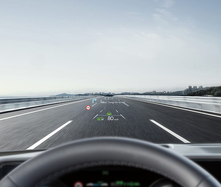 Image of IONIQ 6 Head Up Display