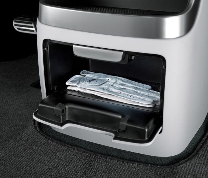 IONIQ 9's UV-C Sterilizer in first row