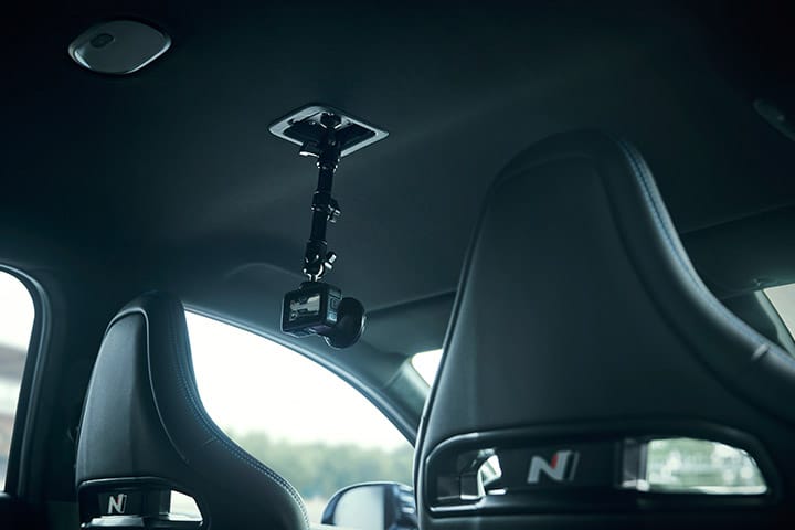 IONIQ 6 N Interior Action Camera Mounting