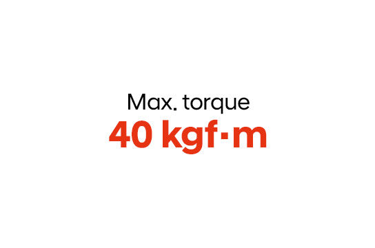 max torque 40kgf.m