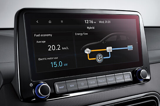 10.25" infotainment system