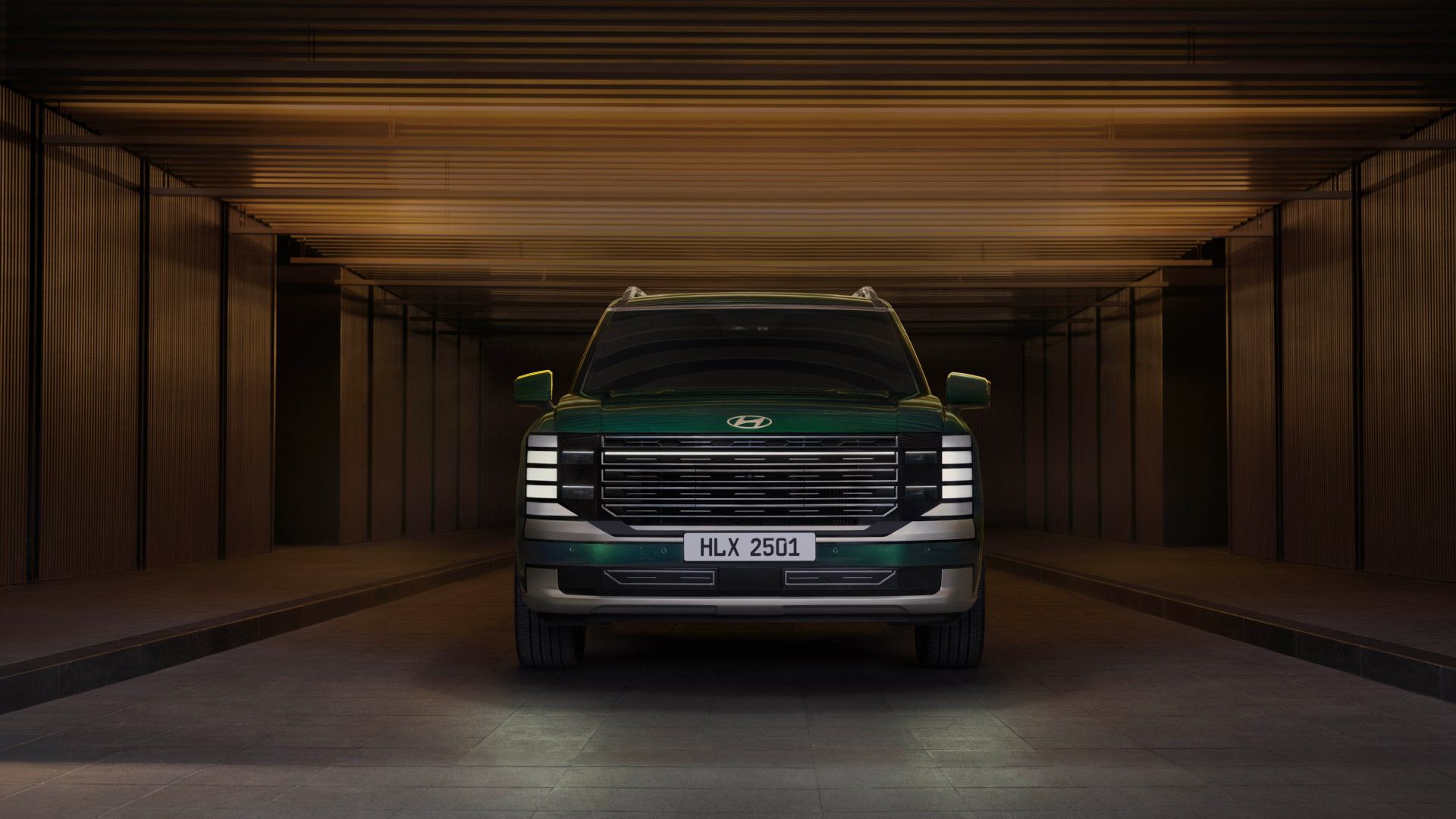Official manufacturer photograph: Exterior Full Front View